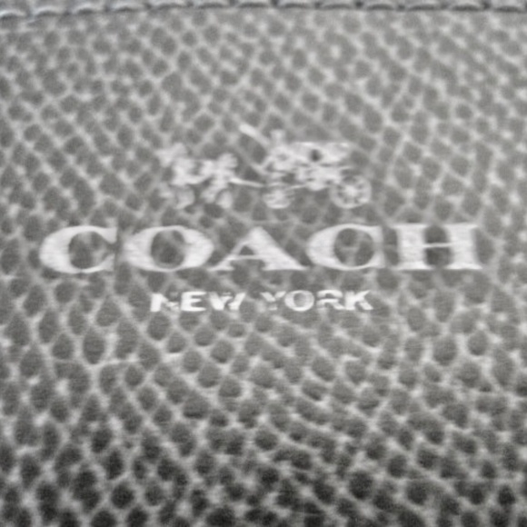 Coach Metallic Small Corner Zip Wristlet - Picture 4 of 5